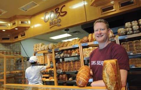 Kent and his team at Cobs Bread, Blundell Centre, pride themselves on providing high quality bakery products and excellent local customer service.